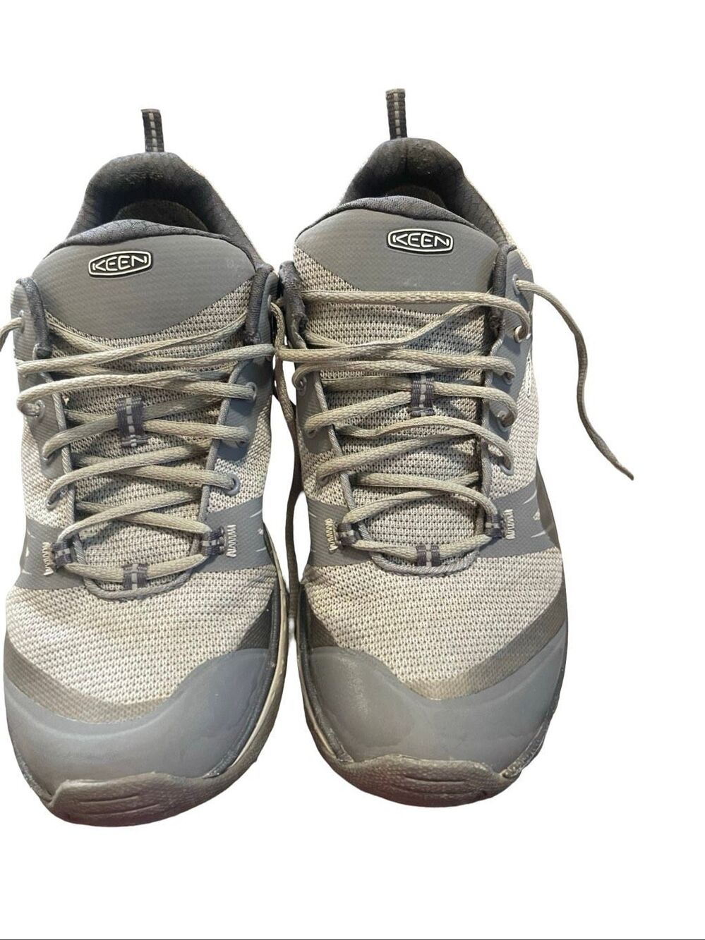 KEEN Womens Neutral Gray Terradora Waterproof Hiking Shoes Size 9
